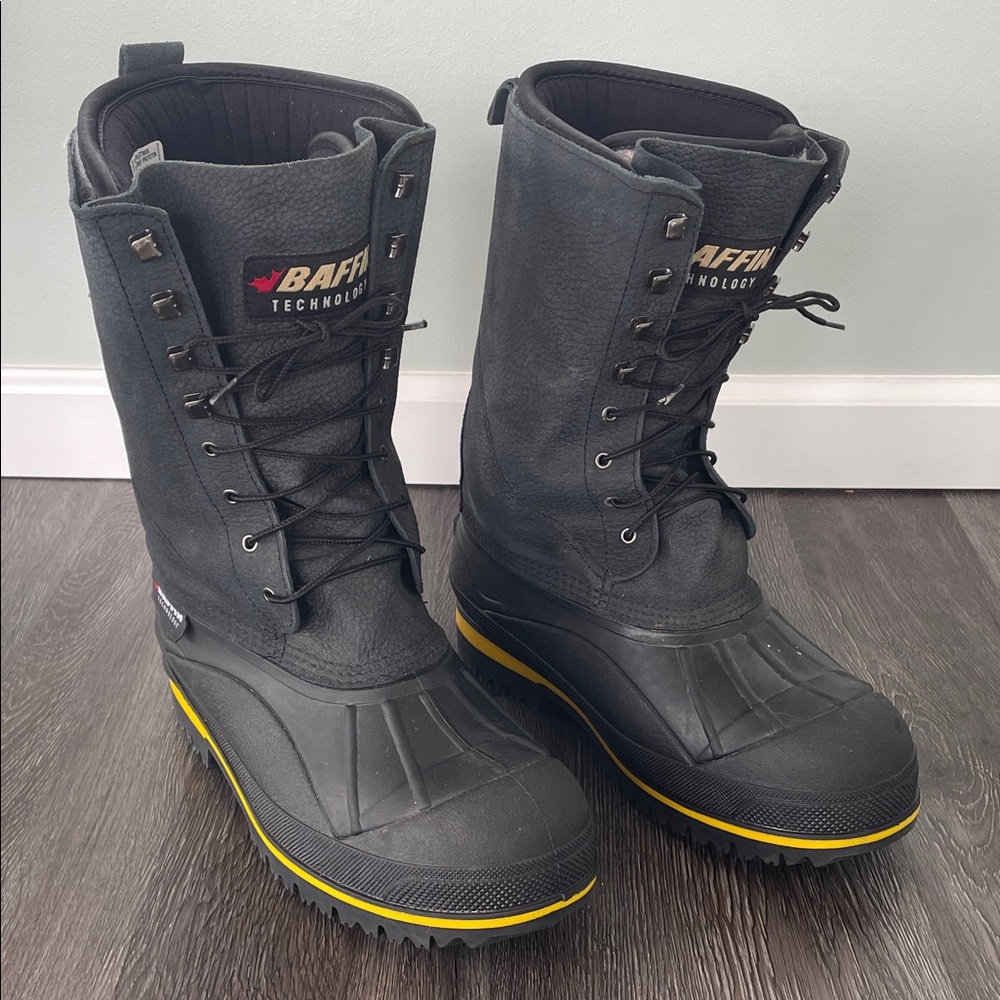 Baffin Men’s Barrow Winter Safety Work Boot Size 10 Safety Toe & Plate Unisex